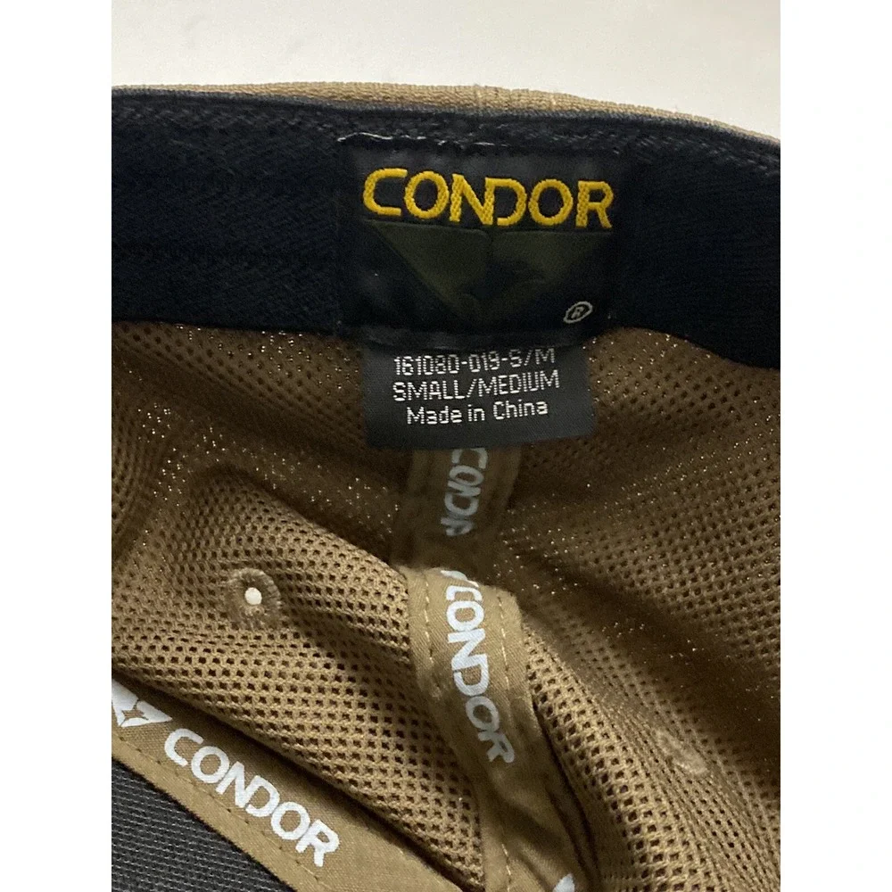 Condor Warrior‎ Hat Mens Small Medium Beige  Baseball Cap